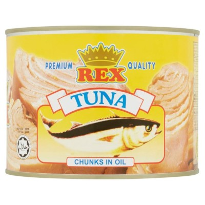 REX TUNA CHUNKS IN OIL (1CTN X 6 UNIT X 1.85KG)