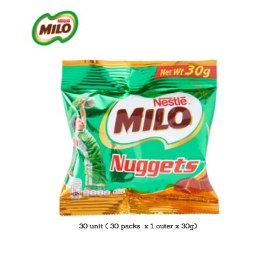 Milo Nuggets 25g (30 Units Per Carton)