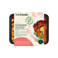 Beef Meatballs with Mashed Potatoes and Sauteed Veggies - REGULAR (350 G)