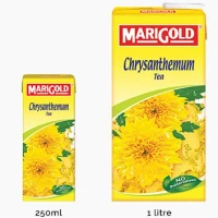 MARIGOLD UHT ASIAN DRINK 250ML - CHRYSANTHEMUM TEA (1CTN X 24 UNIT X 250ML)