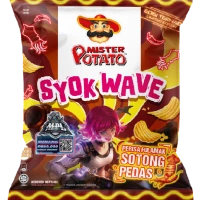 MISTER POTATO SYOKWAVE PERISA FULAMAK SOTONG PEDAS 55g