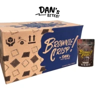 Mini Dark Chocolate Brownie Crisp 40g (Carton of 50 pcks x 40g)