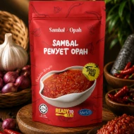SAMBAL OPAH - TRAVEL PACK - SAMBAL PENYET OPAH 150gram