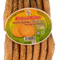 PMN Biscuit - Biskut Bijan (Roti Lenga) Sesame Cookies 110g x 24
