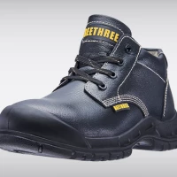 Beethree BT-8701 5.5" Leather Laced Shoes UK SIZE 7