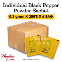 Black Pepper Sachet Lada Hitam [0.3g x 1500 Sachet]