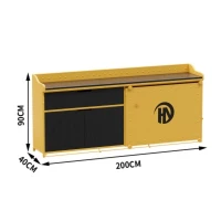 Industrial style design Seasoning table 200cm