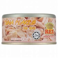REX TUNA FLAKES IN OIL (185GM)