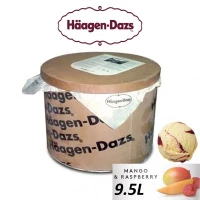 Haagen-Dazs Mango & Raspberry Ice Cream 9.5L Tub (sold per tub) Imported from France