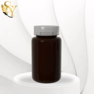 Dark Amber Capsule Bottle 120cc ml g