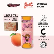Gutc Peach - Prebiotic Soda 250ml