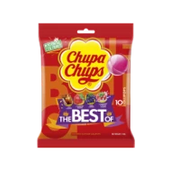 CHUPA CHUPS THE BEST OF BAG 12X10SX9.5G (12 Units Per Carton)