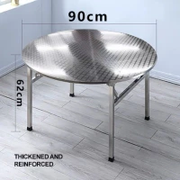 304 stainless steel folding Round Table