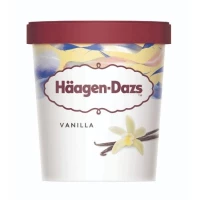 Haagen-Dazs Vanilla Ice Cream 473ml Pint (8 pints per carton) Imported from France