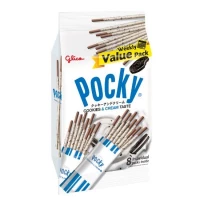 POCKY Cookies & Cream  160gm pack ( 5 packs per carton )
