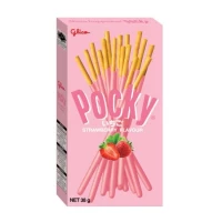 POCKY Strawberry 38gm pack ( 10 packs per carton )