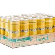HONEYB PINEAPPLE SPARKLING HONEY DRINK (1CTN X 24 CANS X 250ML)
