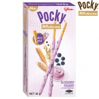 Pocky Crushed Fruits Blueberry Yogurt 38g  ( 10 packs per carton )