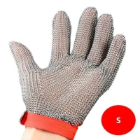 304 Stainless Steel Mesh Welding Gloves for Protection (S)