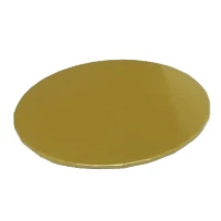 6" Round Gold Cake Board [2.7MM thick]