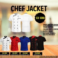Chef Jacket CU 037 (SIZE : XS - 2XL)