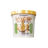 Mi traik Lanzhou noodles HALAL ZAZA GRAY | 12 Cawan Ramen | Cina Asli | Minyak Sapi
