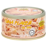 REX TUNA FLAKES IN OIL (1CTN X 48UNIT X 185GM)