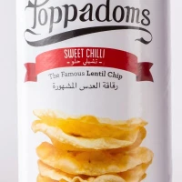 UNCLE SABA'SPOPPADOMS - 70G SWEET CHILLI (24 Units Per Carton)