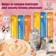 Paws&Tails - Premium Cat Stick Tuna   Salmon   Chicken (15g)
