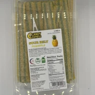 Candy Express Pineapple Flavoured Sour Sour Belts (1.5kg x 8 tubs)