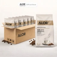 Alor Premix Original White Coffee - 2 in 1 (18g x 16 sticks x 30 bags)