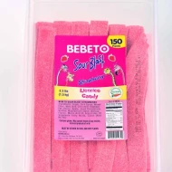 Bebeto 10g Sour Blast Strawberry (1.5kg x 8 tubs)