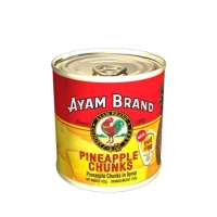 AYAM BRAND PINEAPPLE CHUNK IN SYRUP 425G 24 X 425G