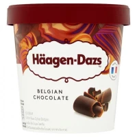 Haagen-Dazs Belgian Chocolate Ice Cream 473ml Pint (8 pints per carton) Imported from France