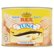 Rex Tuna Chunks In Oil 1.85kg