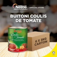 BUITONI Coulis de Tomate   Tomato Paste   Italian Sauce  - 3kg x 6