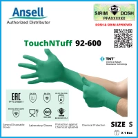 SIRIM AND DOSH APPROVED. TouchNTuff 92-600, SIZE S-XL, PRICE PER BOX