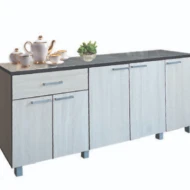 3 DOORS KITCHEN CABINET WHITE BOTTOM KKL20001