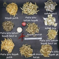 [Borong] Ikan Bilis Mata Biru Kopek Extra Ranggup 5A ( 1KG Pack) - The Fisherman