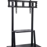 Y806 Heavy Duty Mobile TV Stand on Wheels for 50"-98" TVs