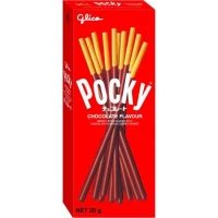 POCKY Chocolate 20gm pack ( 10 packs per carton )