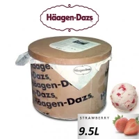 Haagen-Dazs Strawberry Ice Cream9.5L Tub (sold per tub) Imported from France