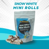 POPYUMMY - Snow White Mini Rolls 1x24 units (42g each unit)