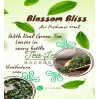 Blossom Bliss Green Tea Leaves Air Freshner 10ml with Real Japanes Green Tea Leaves in Every Bottle x 30