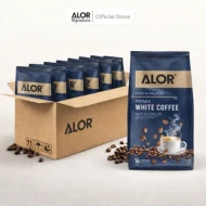 Alor Premix White Coffee - 3 in 1 (25g x 16 sticks x 30 bags)