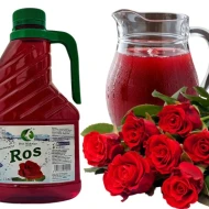 KORDIAL Perisa Ros (Rose Syrup Flavoured Cordial) 1000ml x 12's