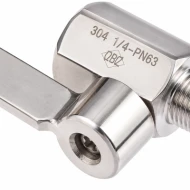 1 4 Inch Stainless Steel 304 Ball Valve NPT Male x Female Mini Valve