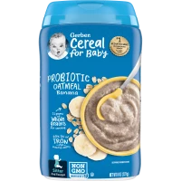 Gerber Probiotic Oatmeal Banana Cereal 227g