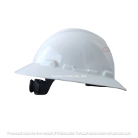 3M Safety Helmet - Full Brim 801 White (Malaysia DOSH-SIRIM Compliance)
