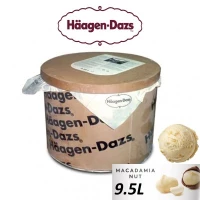 Haagen-Dazs Macadamia Nut Ice Cream 9.5L Tub (sold per tub) Imported from France